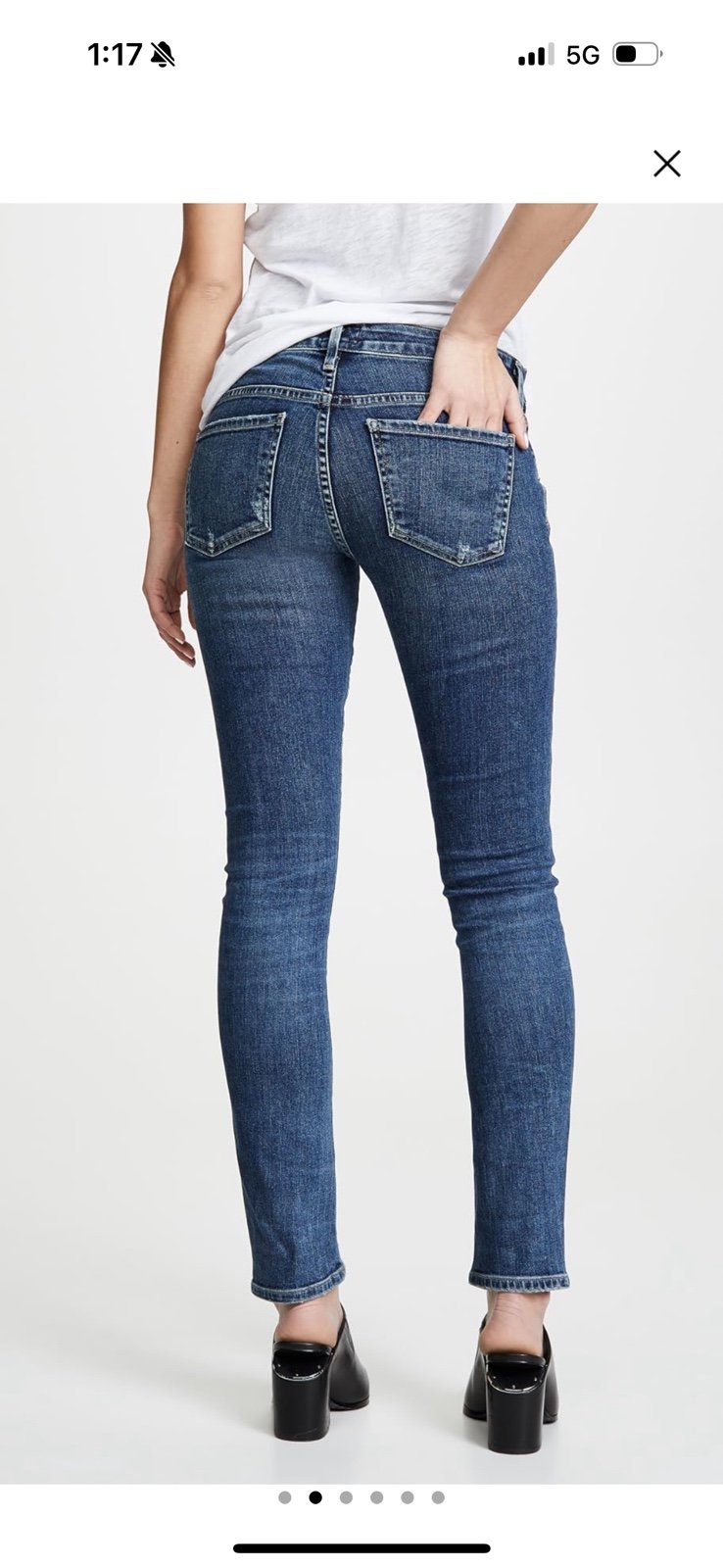 Citizens of Humanity Maternity Racer Below the Belly Jeans