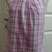 J.CREW PLAID HALTER CRISSCROSS TIE TOP S M