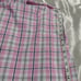 J.CREW PLAID HALTER CRISSCROSS TIE TOP S M