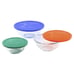 Pyrex Smart Essentials 6-Piece Glass Mixing Bowl Set.