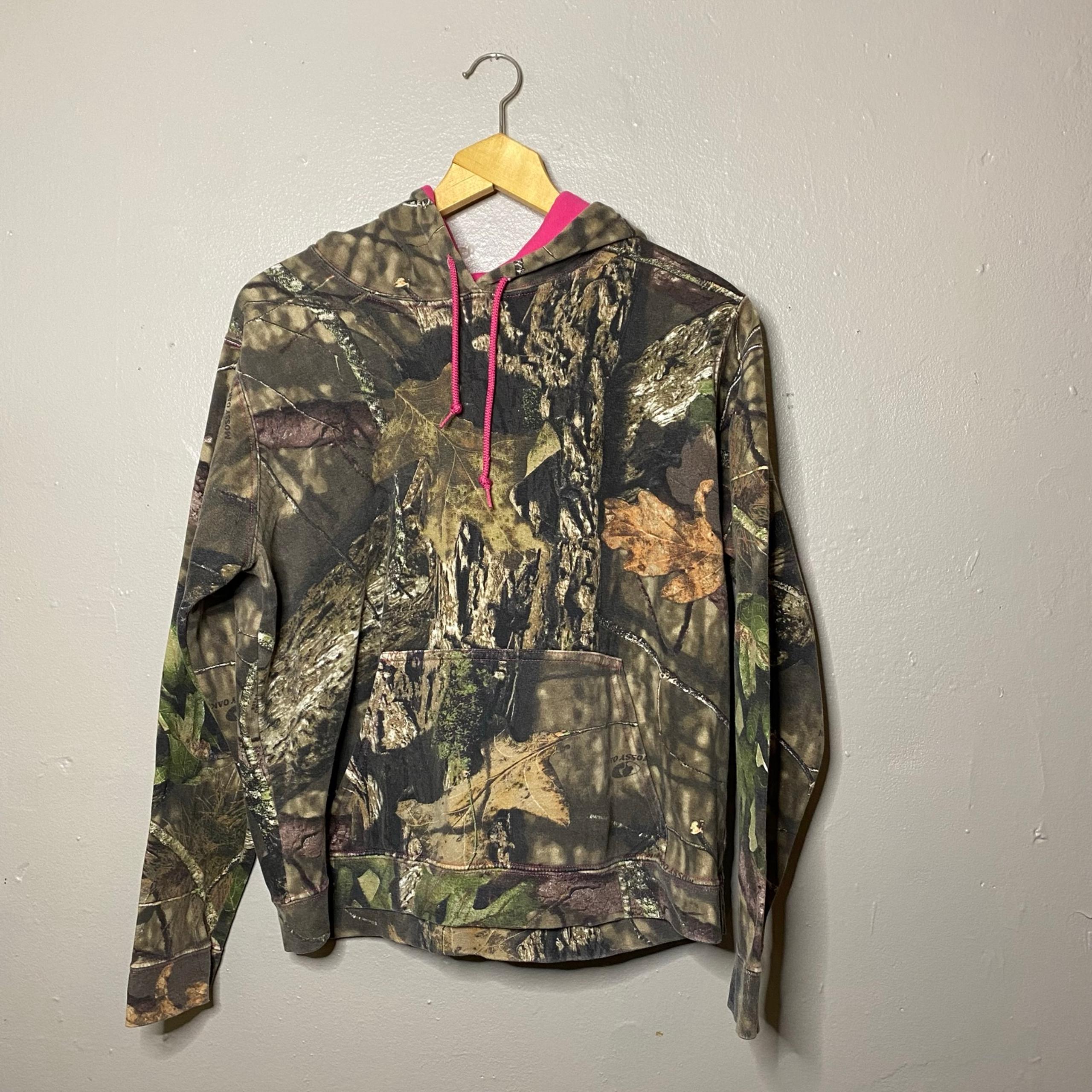 Mossy oak camo hoodie sweatshirt medium