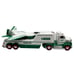 Hess Trailer Truck Jet 2010 Vehicle Exclusive Toy Lights Collectible Set Green W