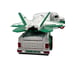 Hess Trailer Truck Jet 2010 Vehicle Exclusive Toy Lights Collectible Set Green W