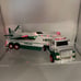 Hess Trailer Truck Jet 2010 Vehicle Exclusive Toy Lights Collectible Set Green W
