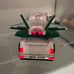 Hess Trailer Truck Jet 2010 Vehicle Exclusive Toy Lights Collectible Set Green W