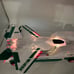 Hess Trailer Truck Jet 2010 Vehicle Exclusive Toy Lights Collectible Set Green W