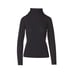 Kinross Chunky Trim 100% cashmere Sweater Women's M Black Japan Classic City