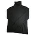 Kinross Chunky Trim 100% cashmere Sweater Women's M Black Japan Classic City