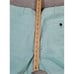 J Crew Stanton Linen Shorts Men's 34 White Teal Striped Chino 9 inch Inseam NWT