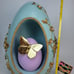 Rare 14 Teal Egg w/ Purple Egg & Butterfly Inside