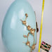 Rare 14 Teal Egg w/ Purple Egg & Butterfly Inside