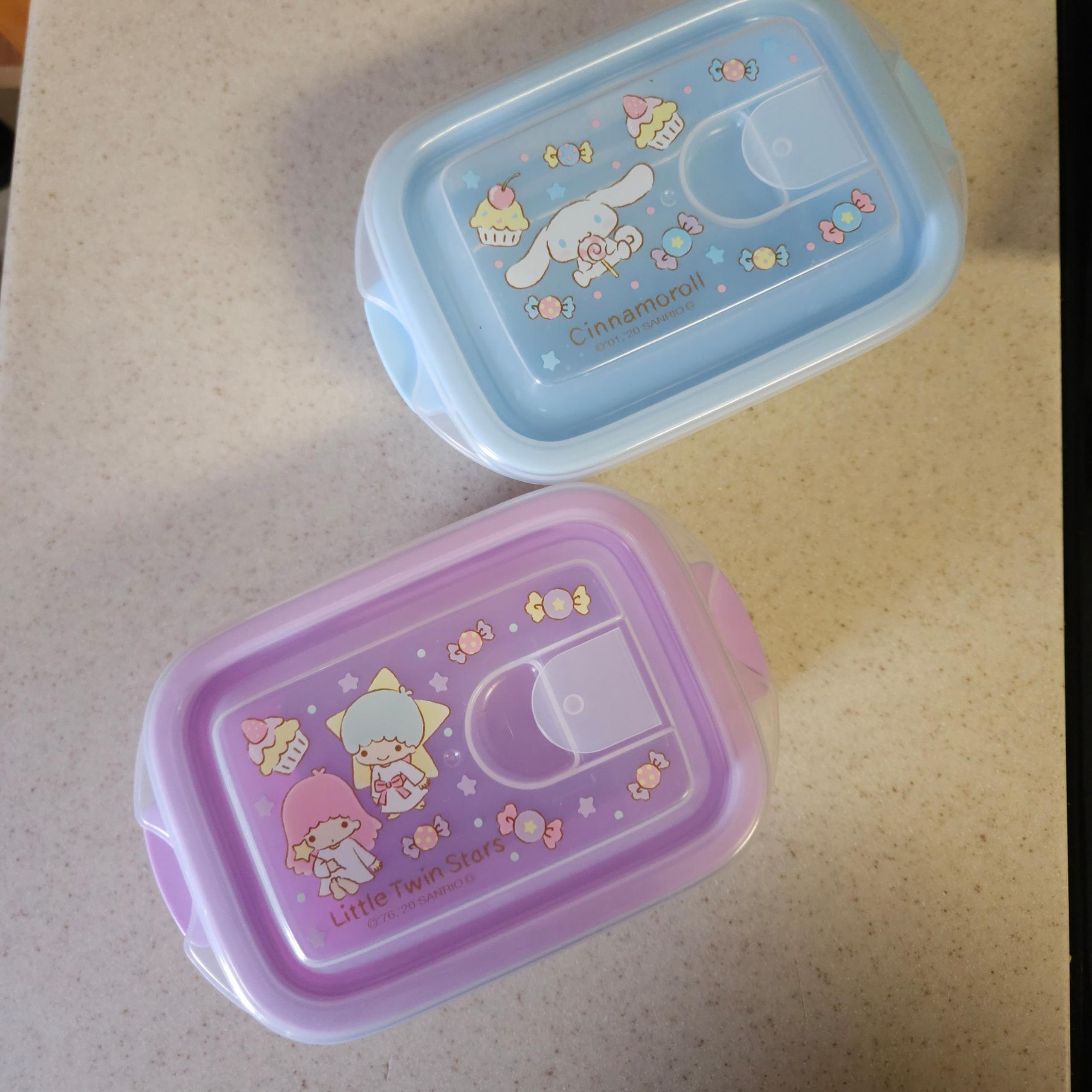 SANRIO - Little Twin Stars Cinnamon Roll Food Storage Containers