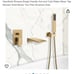 wall mounted bathtub faucet system