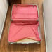 Vintage Samsonite Hard Shell Luggage Suitcase Carry On Bag Hot Pink 24x16