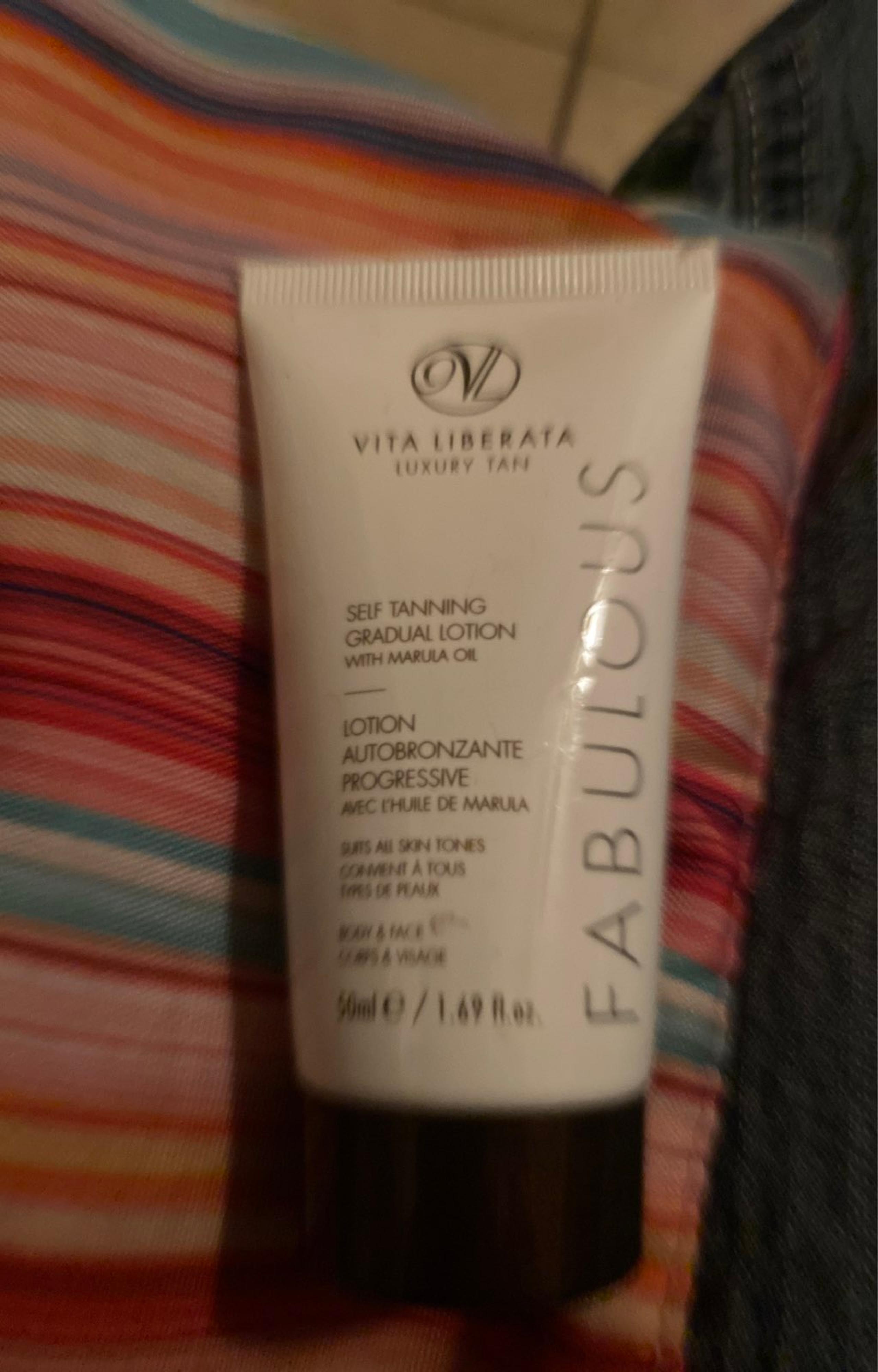 Fabulous Gradual Self Tanning Lotion - Vita Liberata