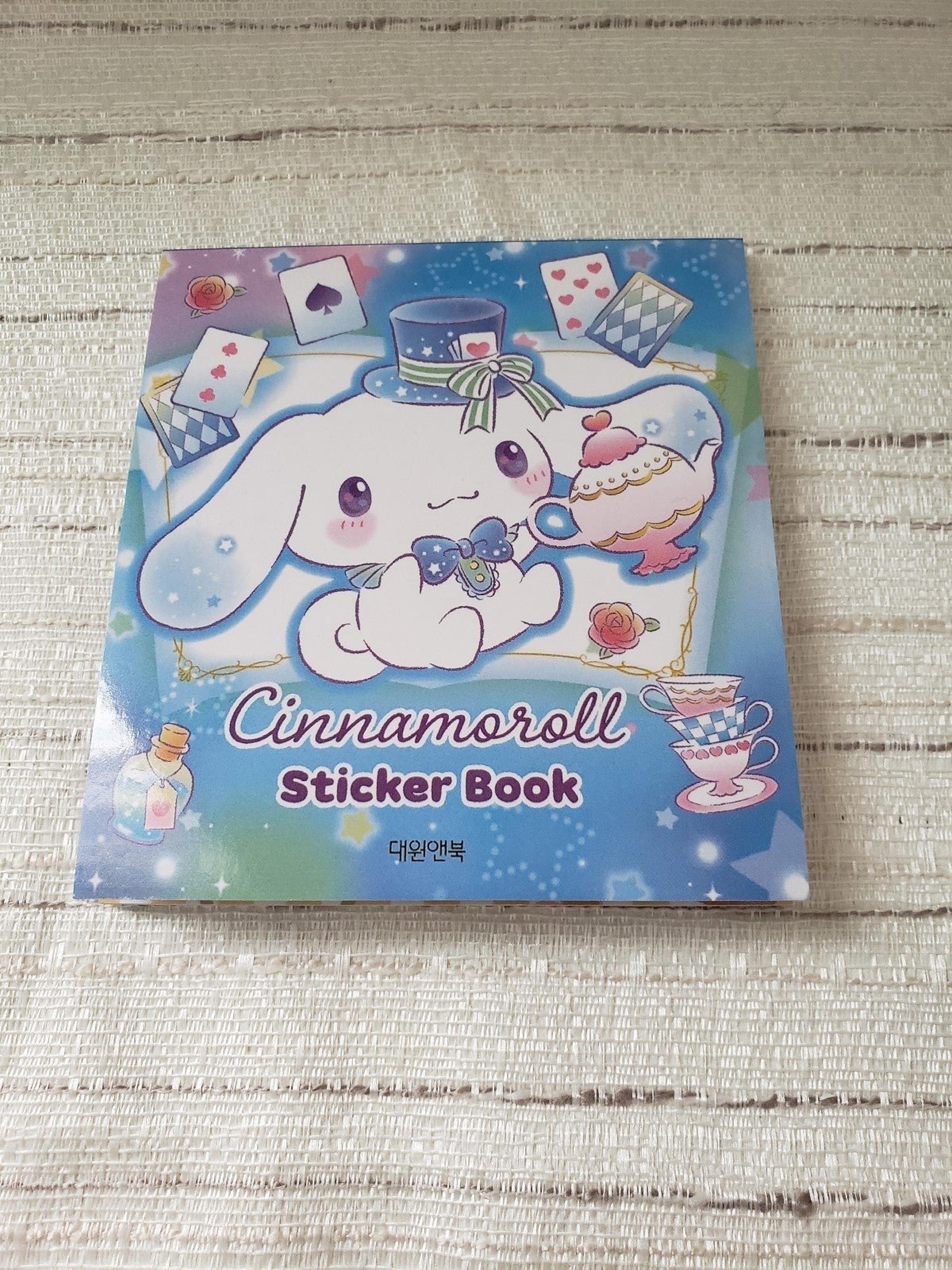 Sanrio stationery cinnamoroll kawaii sticker booklet