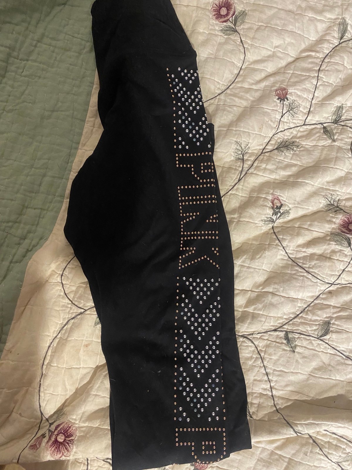 Victoria’s Secret pink bling legging