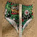 Sourpuss Fink Faces Two Piece Swimsuit- size small