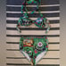 Sourpuss Fink Faces Two Piece Swimsuit- size small