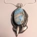 Larimar 925 Sterling Silver Necklace