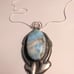Larimar 925 Sterling Silver Necklace