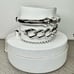 bomb party hopelessly yours spring stack silver plating ST 89318