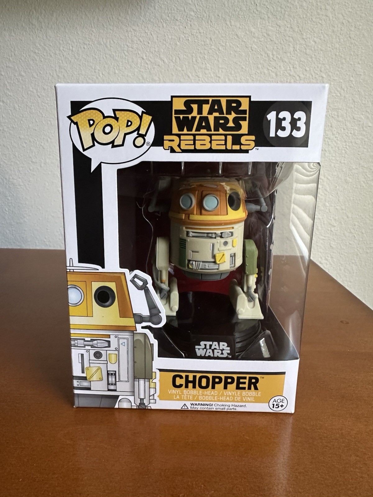 Funko Pop! Star Wars Rebels Chopper #133