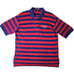 Polo Sport Ralph Lauren Vintage Flag Red Blue Striped Polo Shirt Mens Medium M