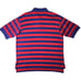 Polo Sport Ralph Lauren Vintage Flag Red Blue Striped Polo Shirt Mens Medium M
