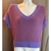 Free People Short Sleeve Super Soft Sweater Supernova Purple , Size Xsmall