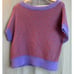 Free People Short Sleeve Super Soft Sweater Supernova Purple , Size Xsmall