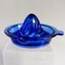 Cobalt Blue Reamer Handle/Depressed Glass