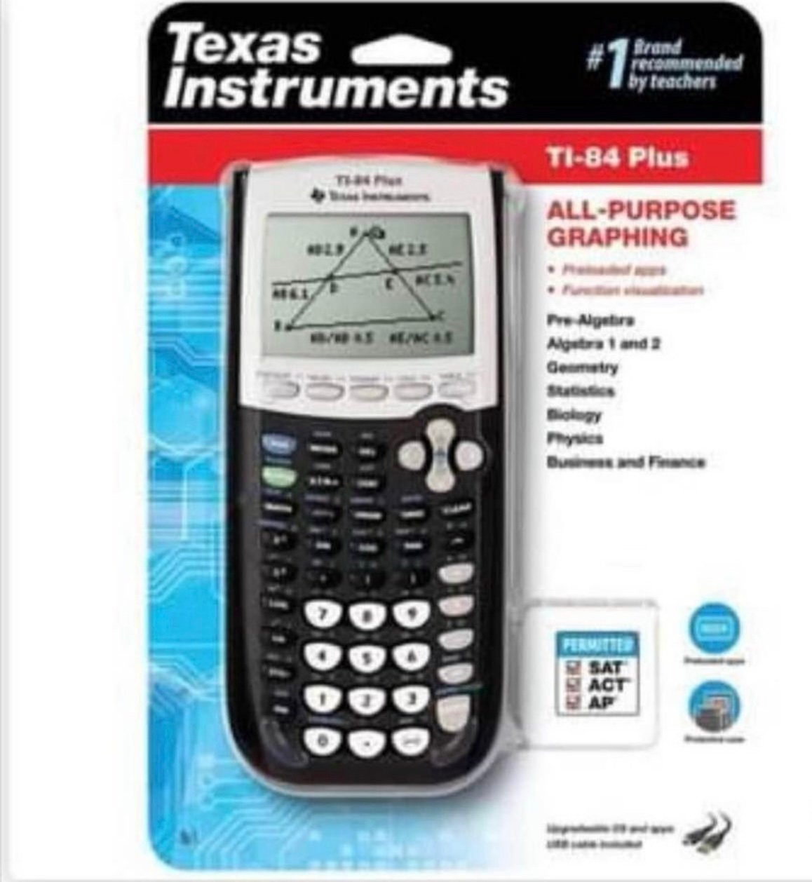 NEW in Package Texas Instruments TI-84 Plus Graphing Calculator