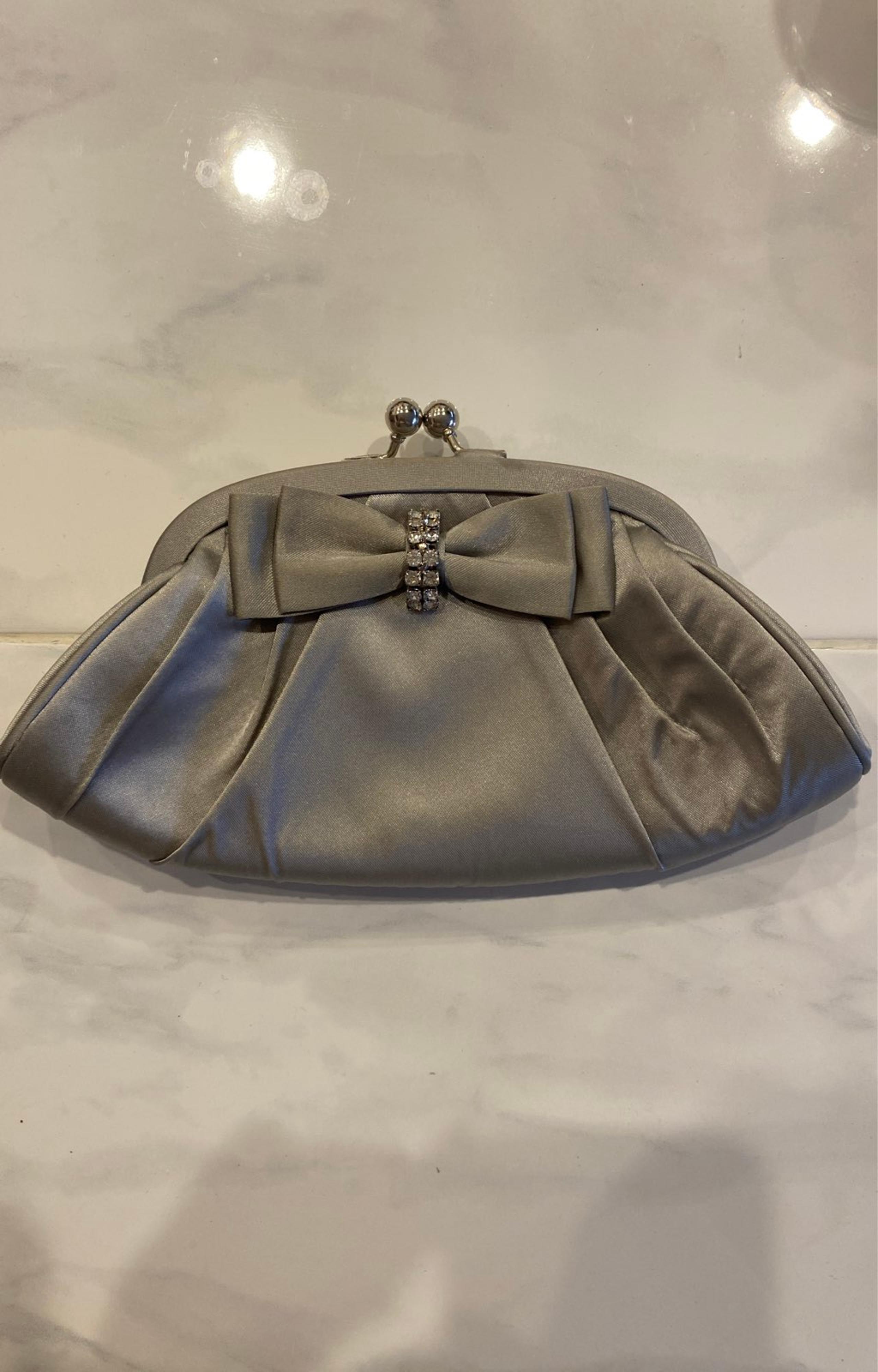 Silver Apt 9 clutch