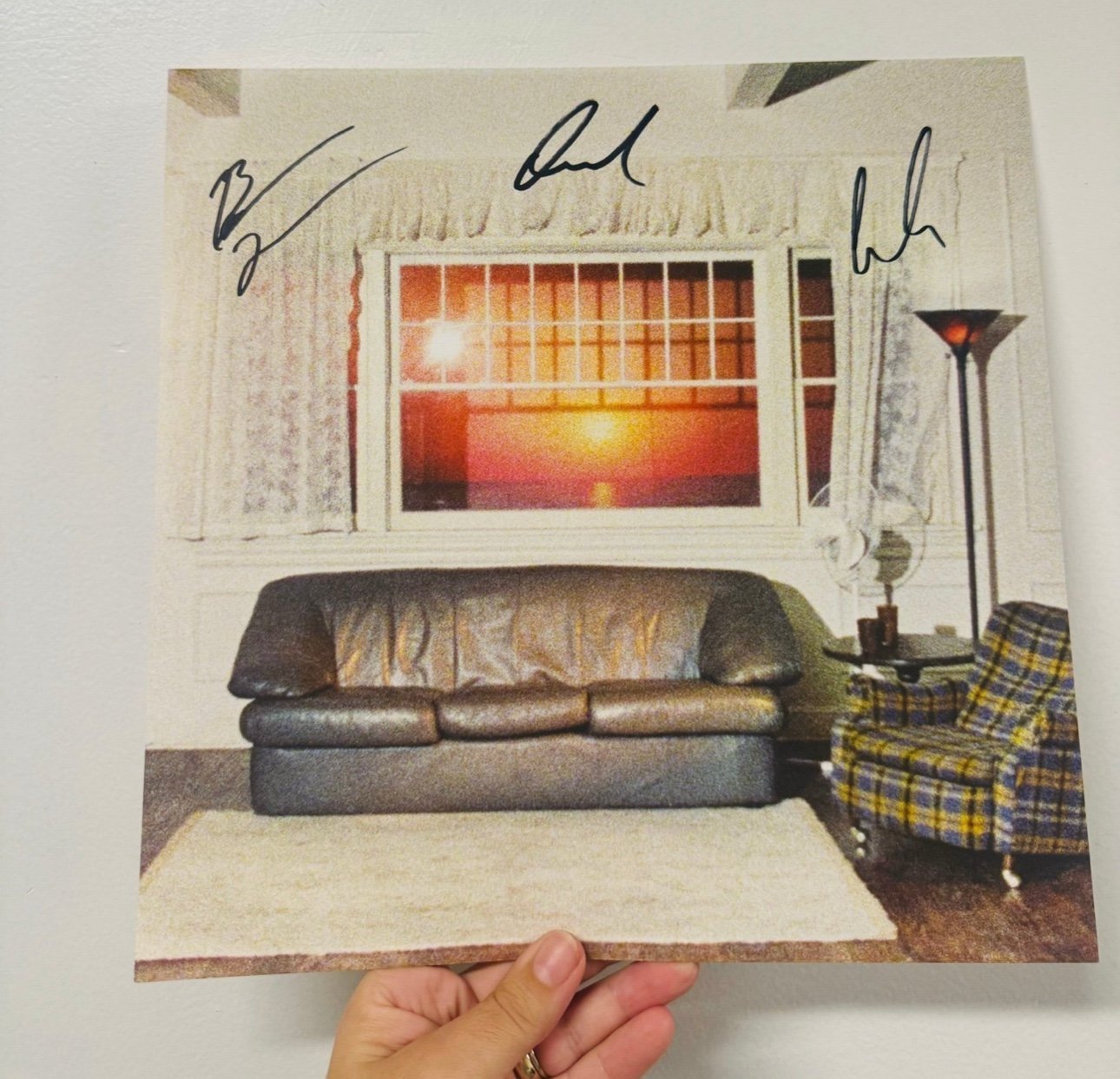 Wallows Model Signed Autographed square poster 12” x 12”