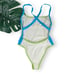 L*Space Ribbed Baewatch One Piece Swimsuit - NWT