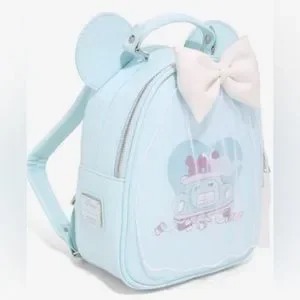 Loungefly Just Married Wedding Mini Backpack Mickey Minnie Mouse Bag