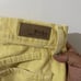 Polo Ralph Lauren The Callen High Rish Slim Yellow Jeans size 29R