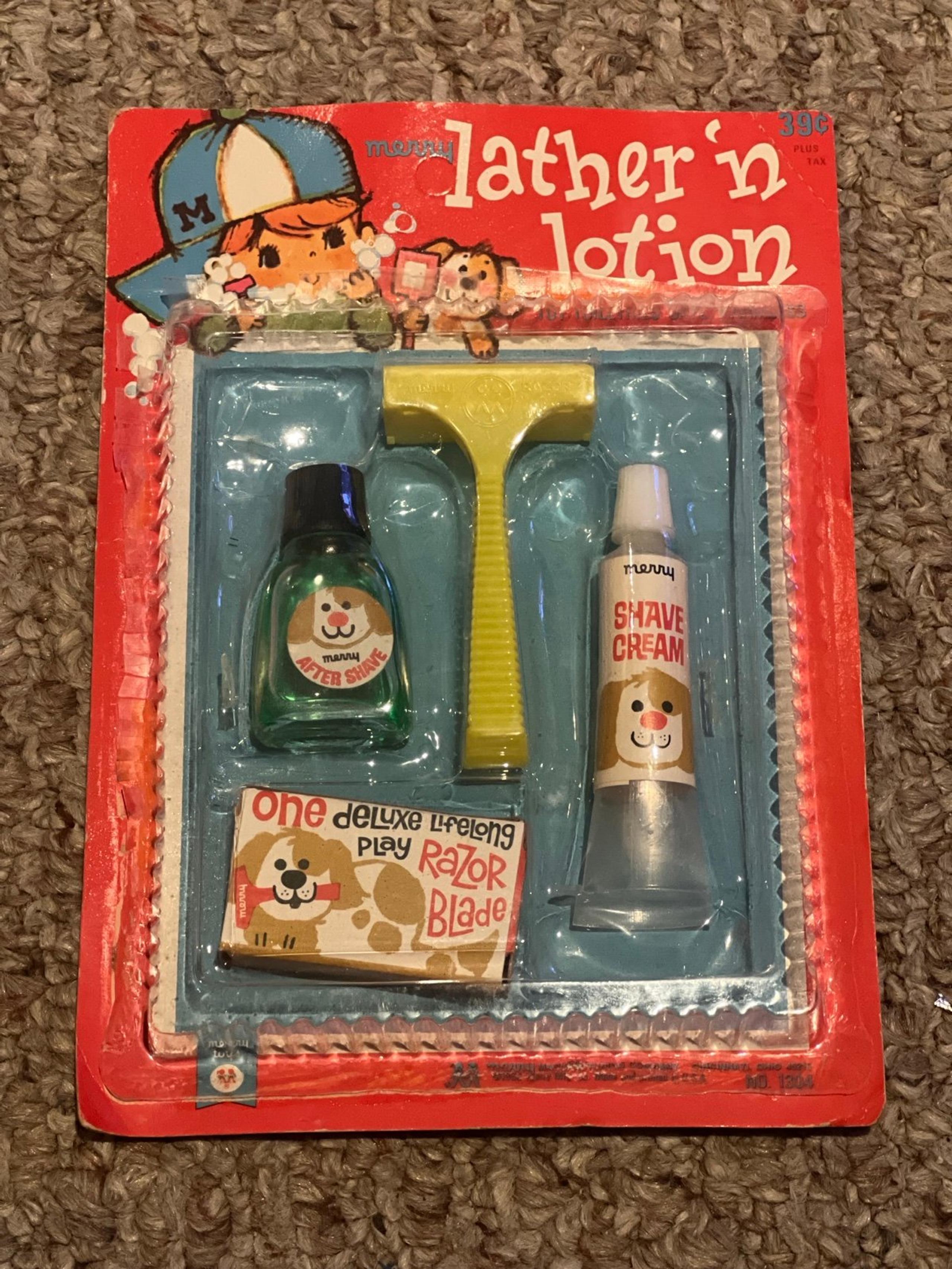Vintage Toy Toiletries