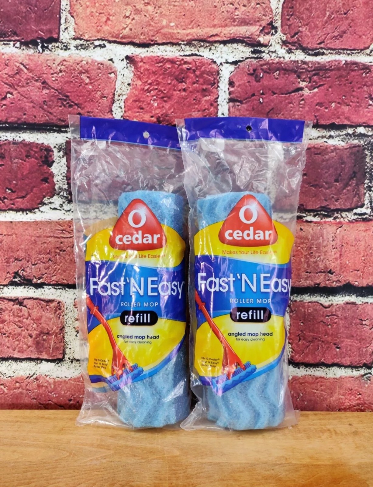 O Cedar Fast N Easy Roller Mop Head Refill, Pack Of 2