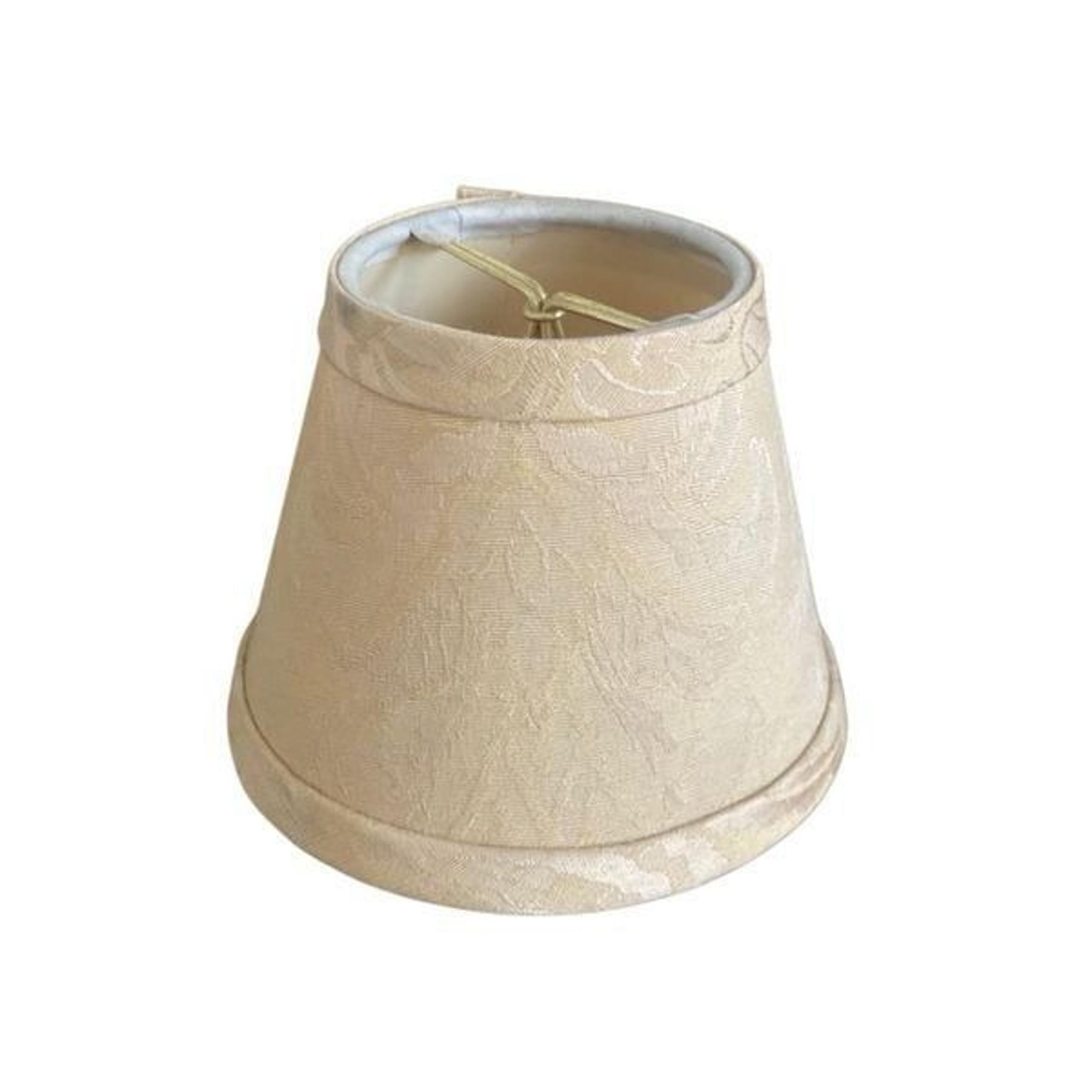 Vintage Damask Silk Mini Lamp Shade 4” Tall