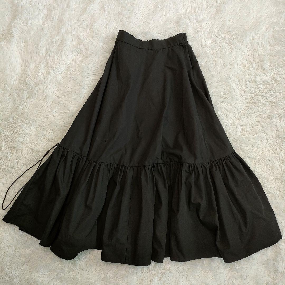 SR SHEER LAG SKIRT ブラック