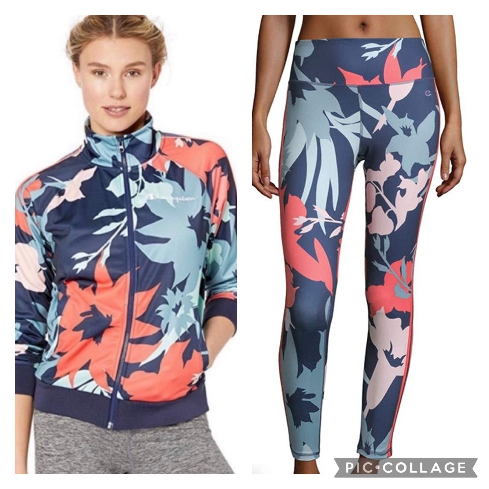 Champion Floral Print Tracksuit