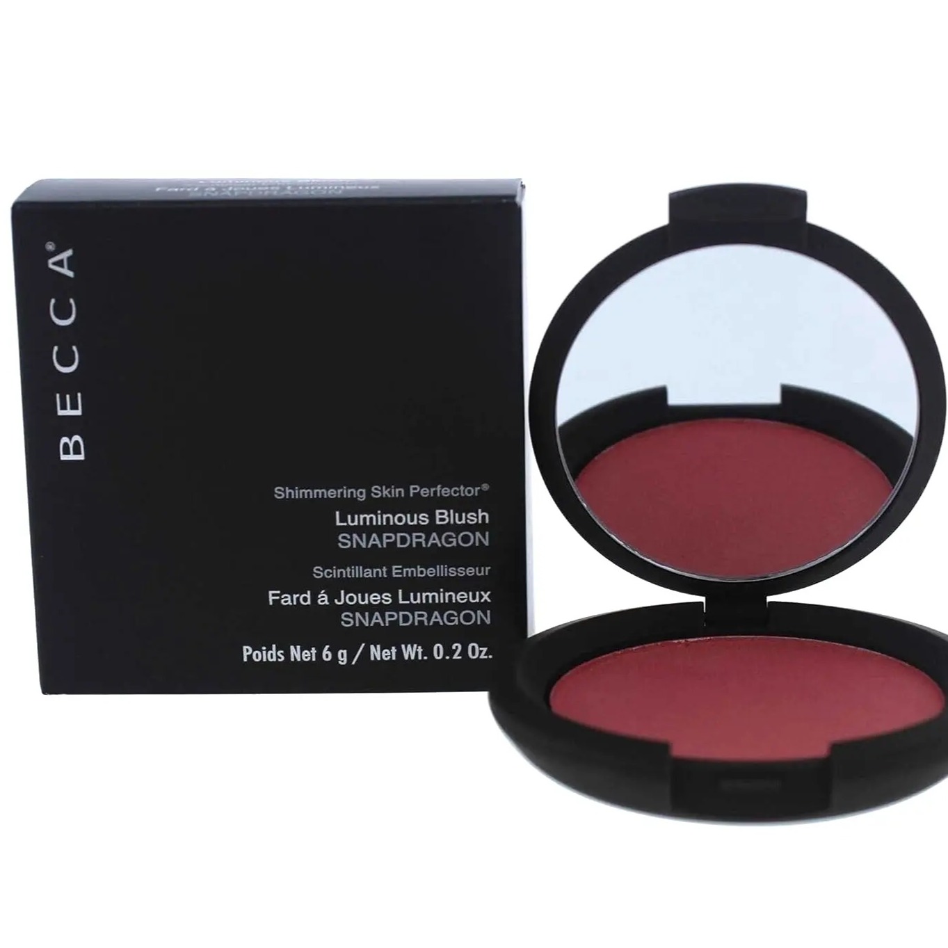 NEW BECCA Shimmering Skin Perfector Luminous Blush SNAPDRAGON 0.02oz