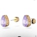 Swarovski Chroma stud earrings Drop cut, Multicolored, Gold-tone plated NWT