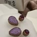 Swarovski Chroma stud earrings Drop cut, Multicolored, Gold-tone plated NWT
