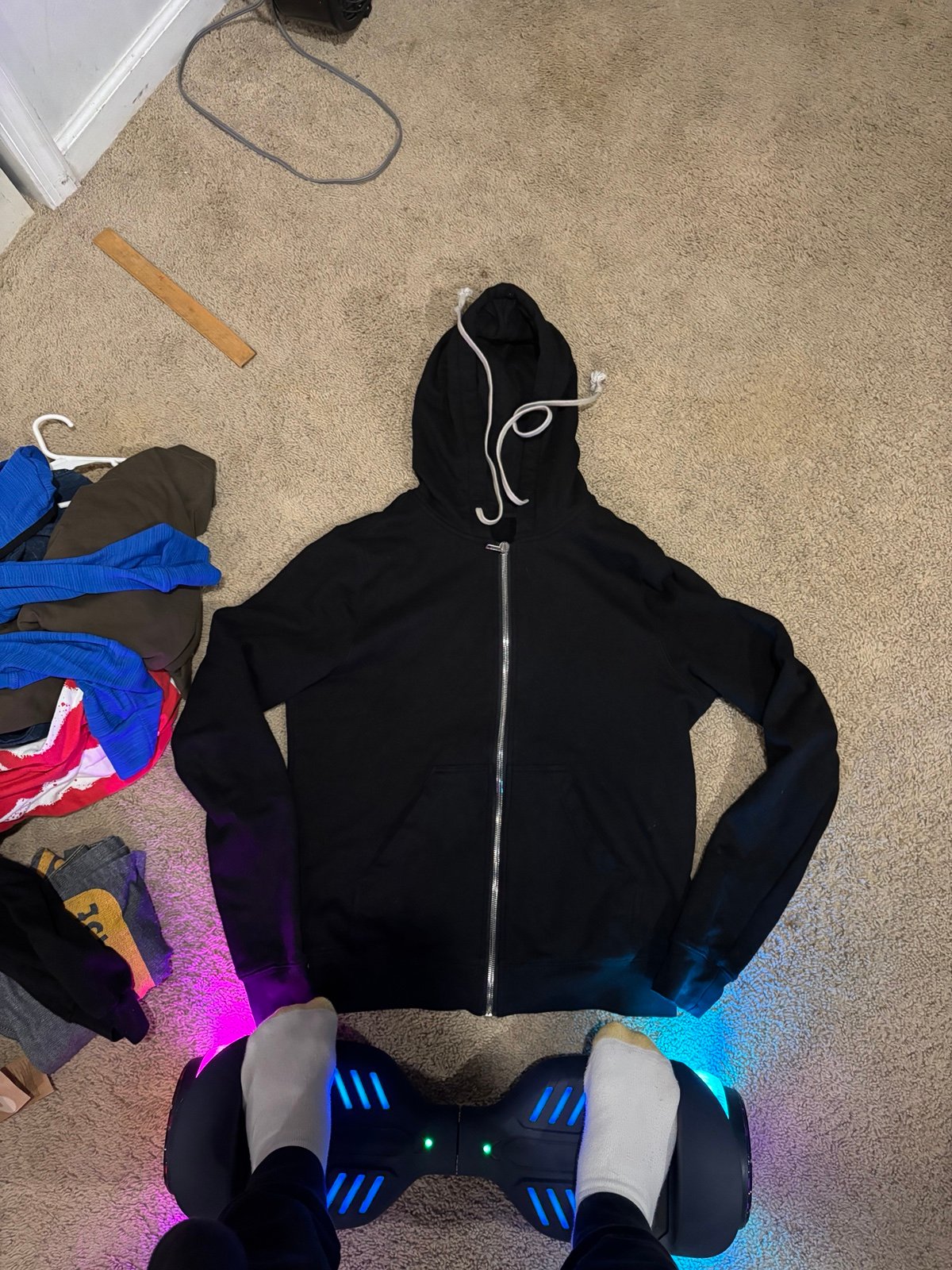 Rick Owens Black Jacket
