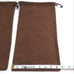 GUCCI Shoe Drawstring Dust Bags New Authentic Cotton Brown