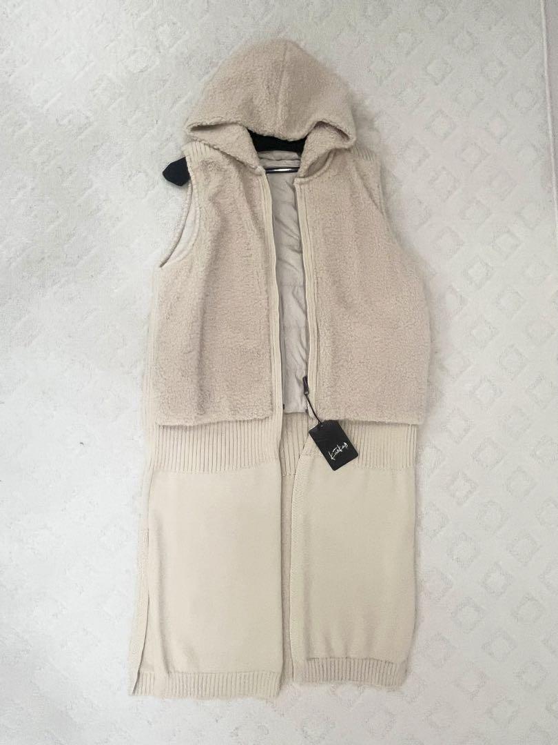 MINHA KILAKILA New with tags Reversible Boa Long Vest