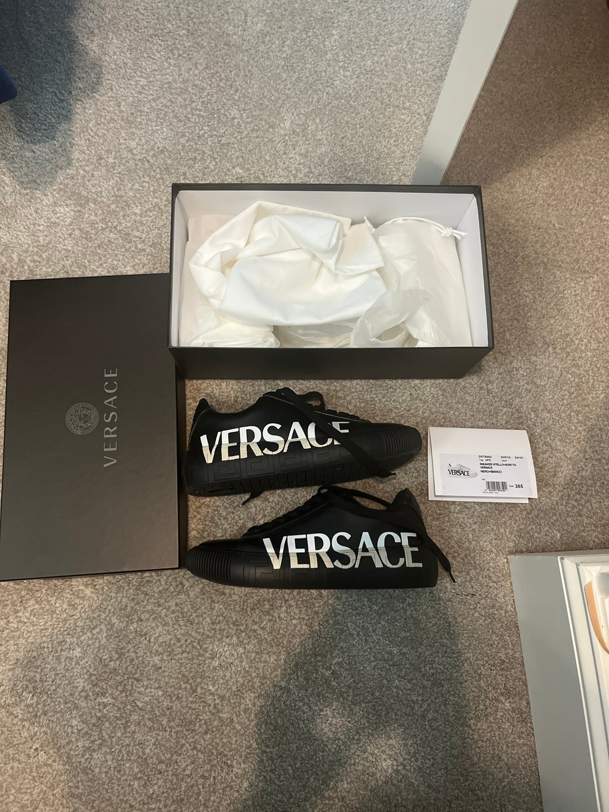 Versace shoes SIZE 7.5